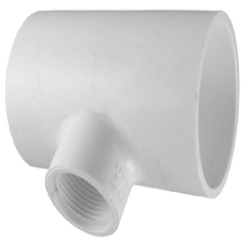 CHARLOTTE PIPE 2 x 2 x 3/4 SCH 40 RED TEE SXSXFPT PRESSURE (1 Unit Piece) - Image 1